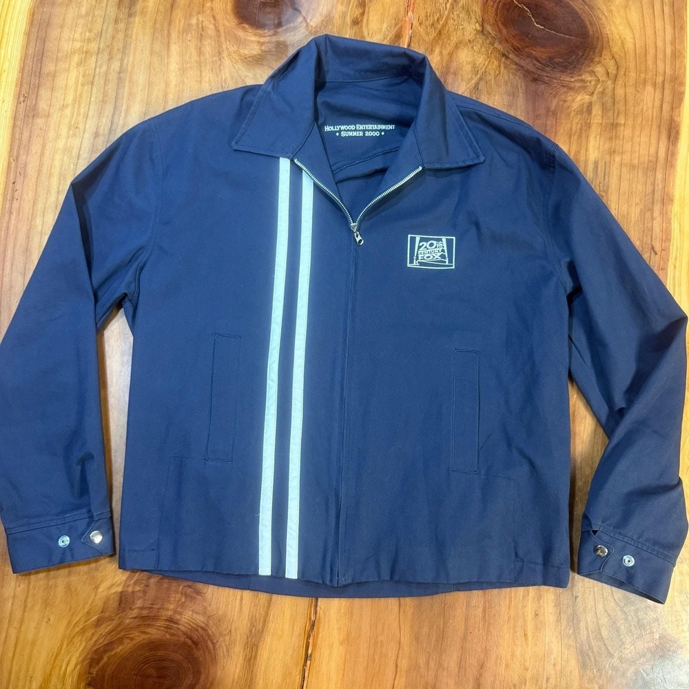 Vintage Y2K Hollywood Entertainment Summer 2000 Crew Jacket 20th century Fox K19